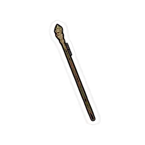 Pale Oak Transparent Outdoor Stickers, Die-Cut, 1pc