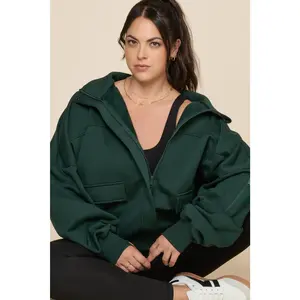 Cloud Bomber Jacket - Game Time Green