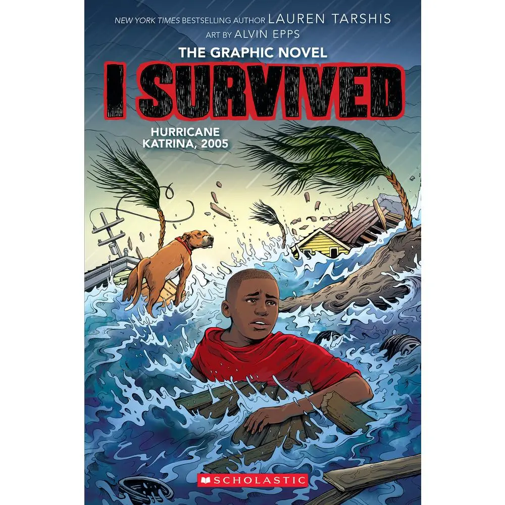 USED Book - I Survived Hurricane Katrina, 2005 (I Survived Graphic Novel #6) by Tarshis, Lauren (Paperback) - english
