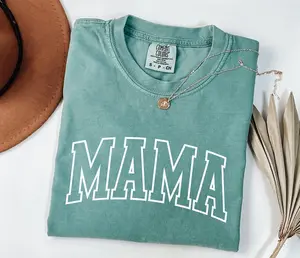 Retro Mama Shirt Mothers Day Gift From Daughter for Mom Mama Tshirt For Birthday For Her Baby Shower Christmas