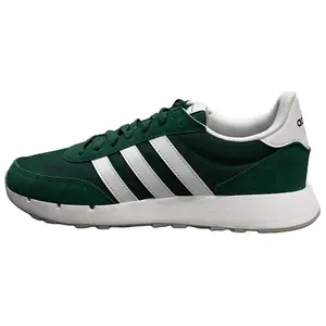 Adidas Run 60s 2.0 Low-Top Casual Running Shoes for Men and Women in Green and White, Featuring Comfort, Versatility, Slip-Resistance, and Durability Trending Shoes, House White Official Shoes to Get / Maison Mihara