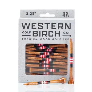 "El Diablo II" 3.25" Signature Koa Striped Golf Tee