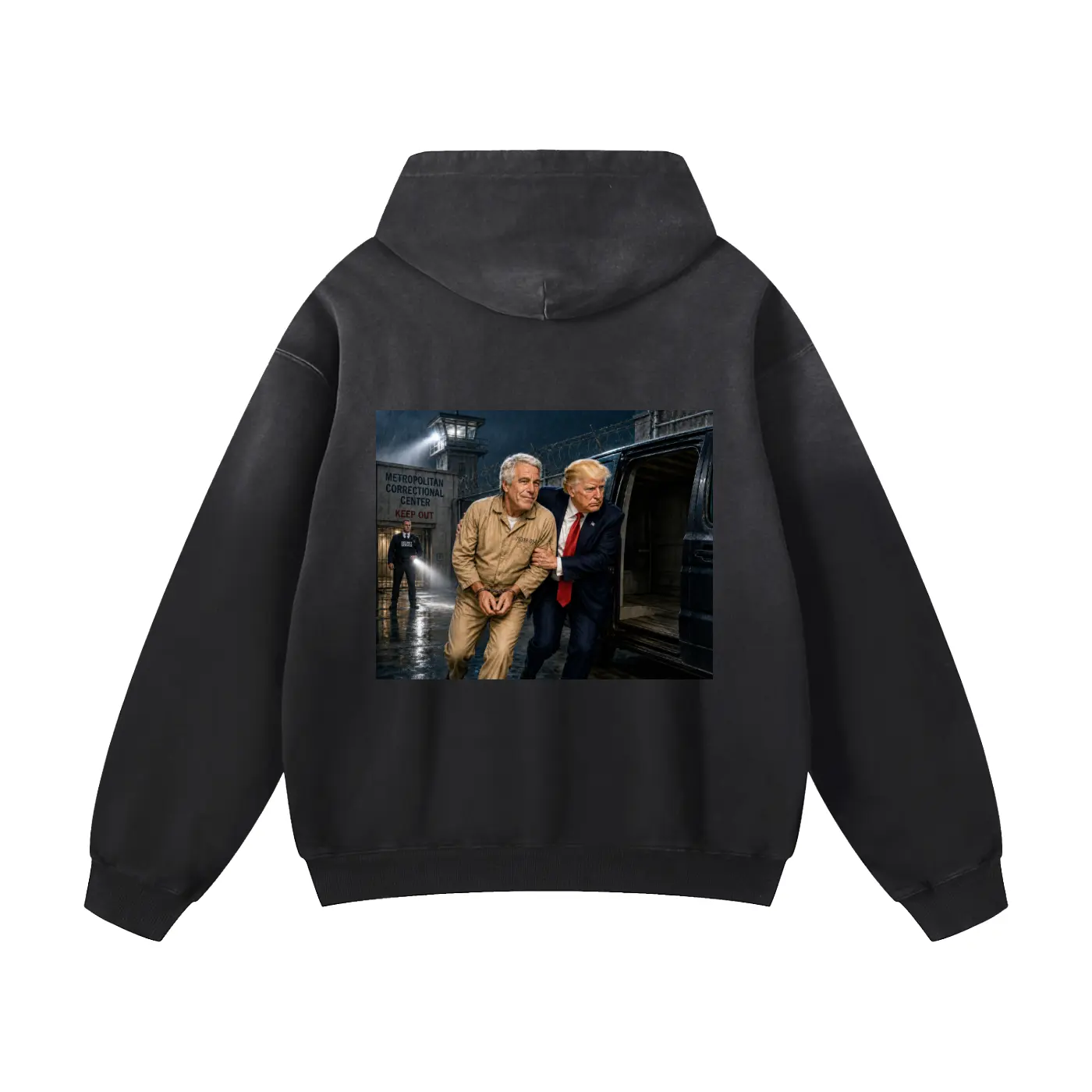 “Extraction” Heavyweight Sunfade Oversized Hoodie