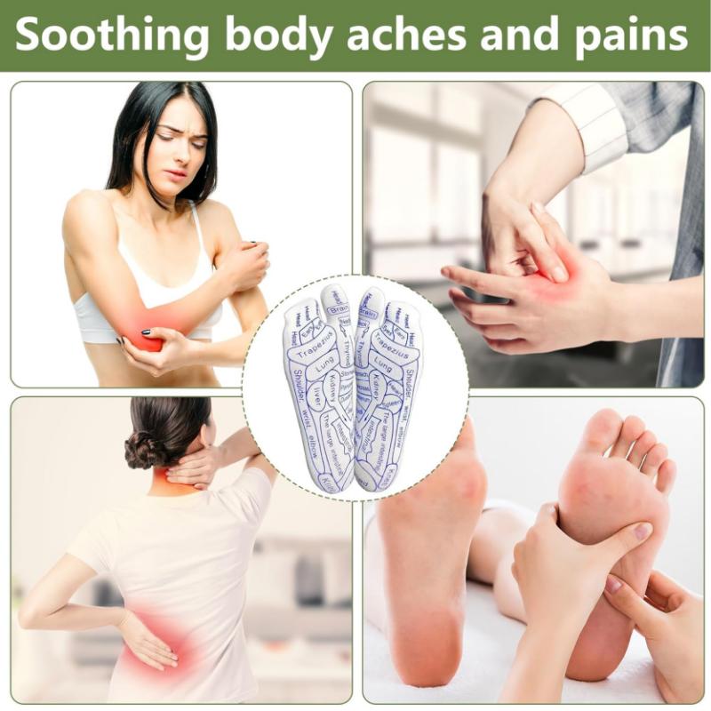 Reflexology Socks with Tools and Gloves Set, Unisex Pressure Point Socks with Reflexology Tools, Acupuncture Socks Kit for Foot Massage, Foot Massage Sock Guide Comfort Body Care