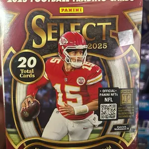 2025 Panini Select Football Hanger Box  Black & Gold Prizm Shock Parallels