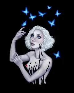 'House of Butterflies' 8x10 fine art print