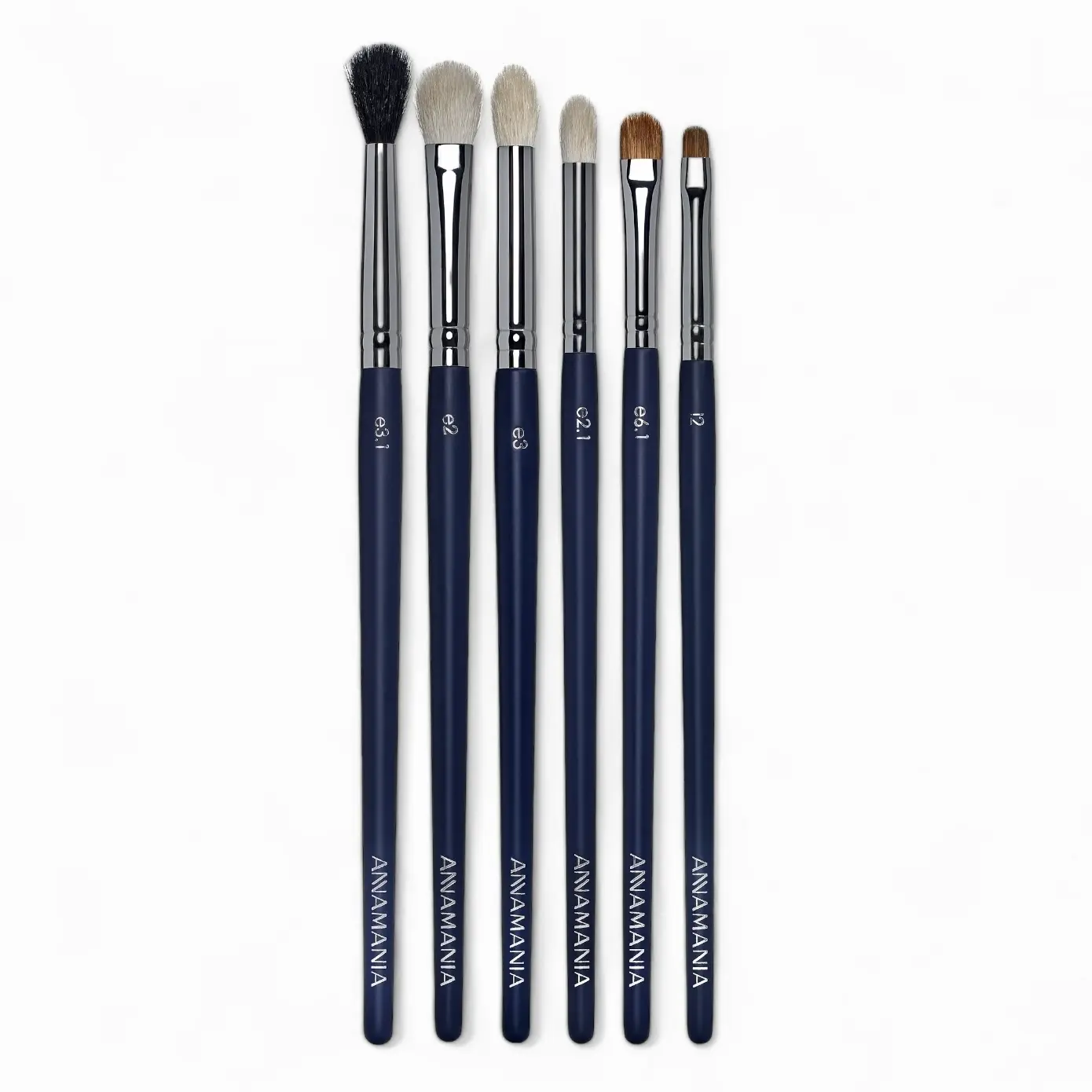 Premium Eye Makeup Brushes - Precision Eyeshadow Application & Blending Brushes ANAMANIA