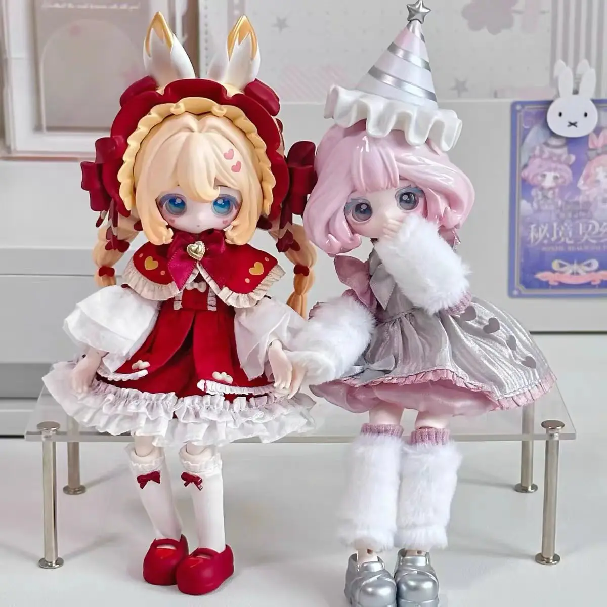 Lulu Elf Story- Mystic Realm Pact Series  BJD Blind Box- Poseable Collectible Doll & Elven Fantasy Figure, Articulated Display Masterpiece for Collectors