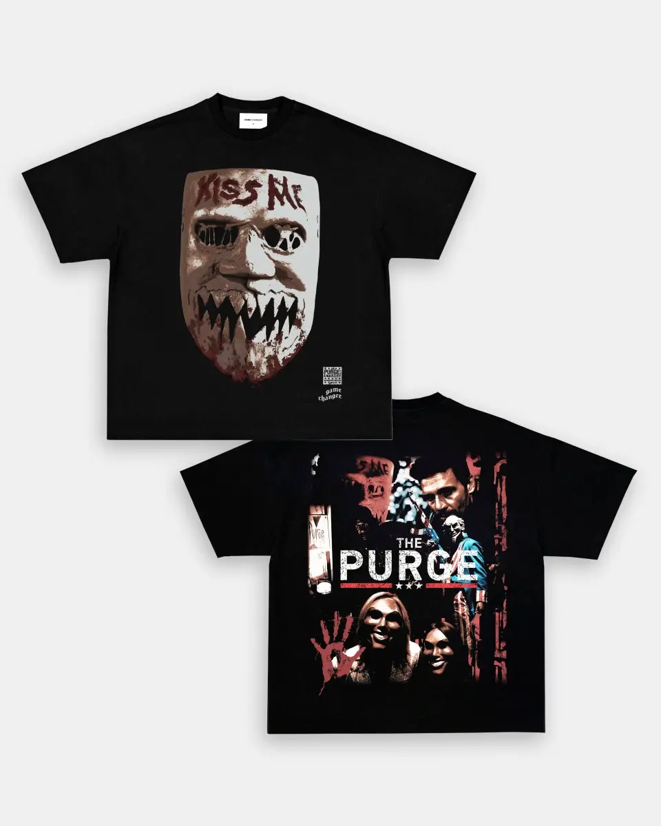 The Purge Tee, Scary Movie Tee, Halloween Shirt, Unisex Cotton Tee