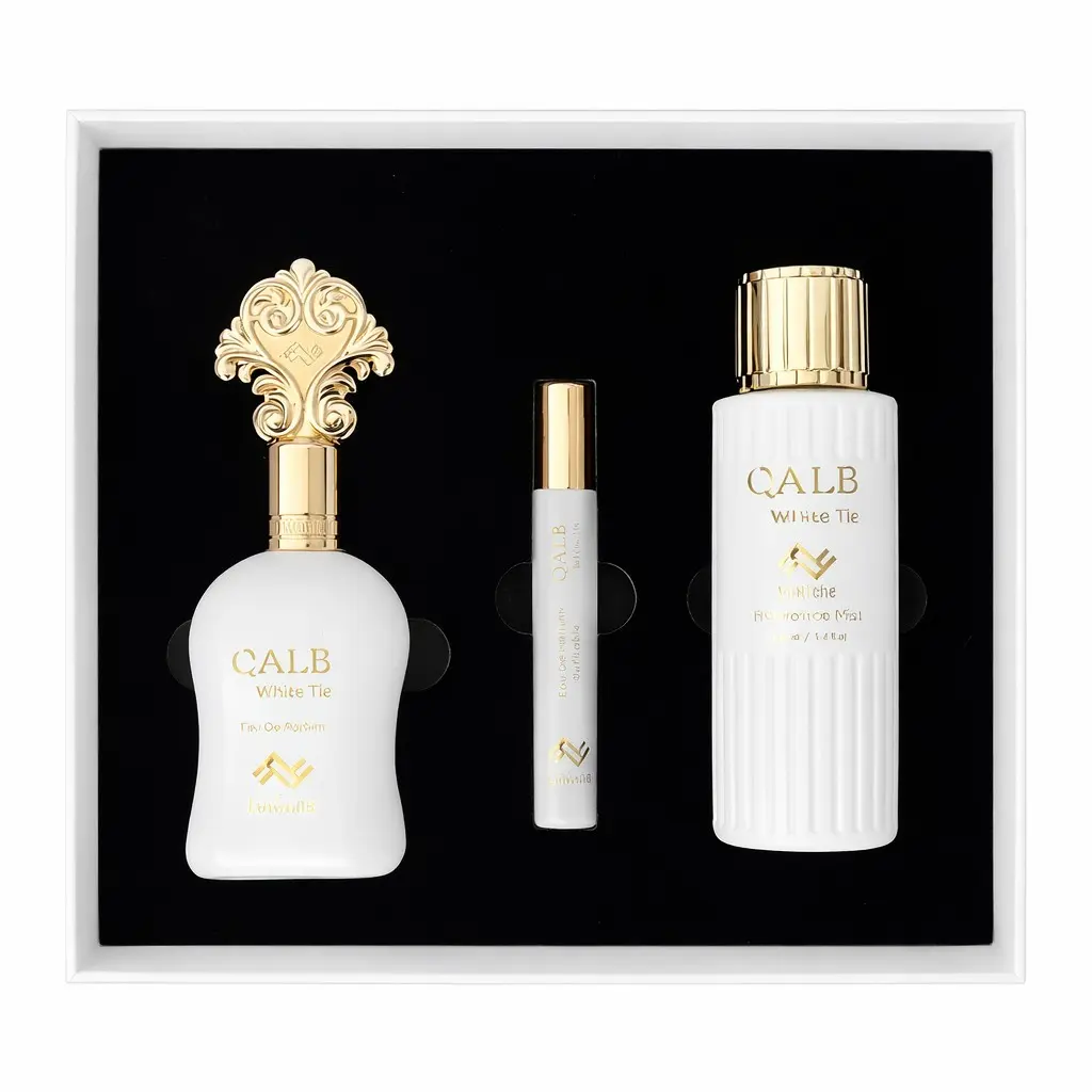 QALB White Tie 3PC Fragrance Set by LuNiche