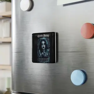 Candy Mizzay Medusa Magnet Black - Unique Design for Refrigerator Decoration