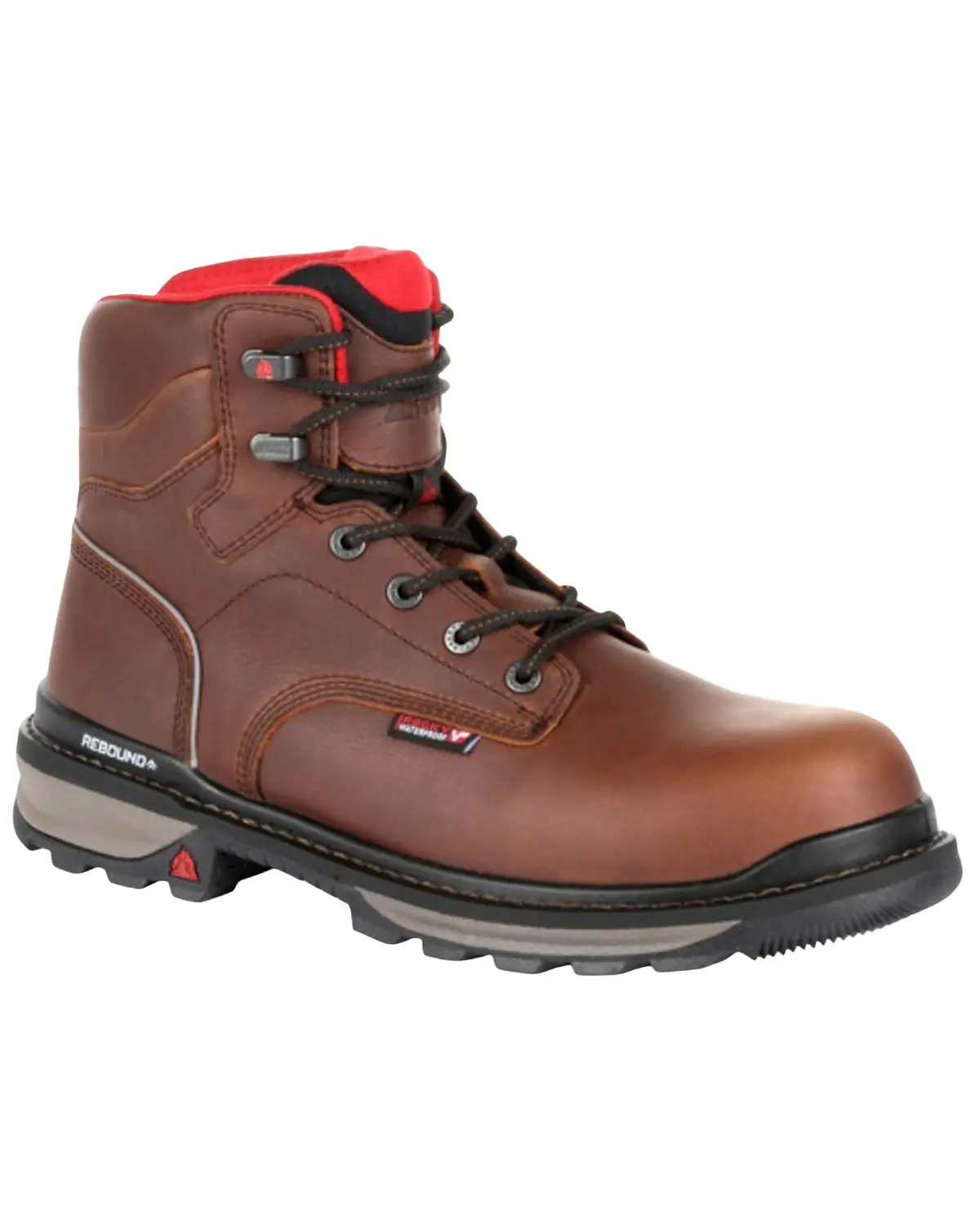 Rocky Men's Men'S Rams Horn Waterproof Work Boot Soft Toe - Rkk0259