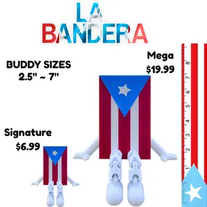 "La Bandera" Puerto Rico Flag | Buddy