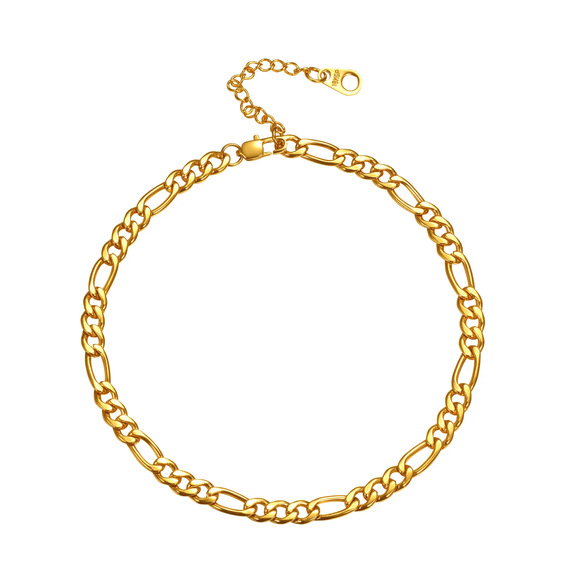 5MM-Figaro Chain-Golden