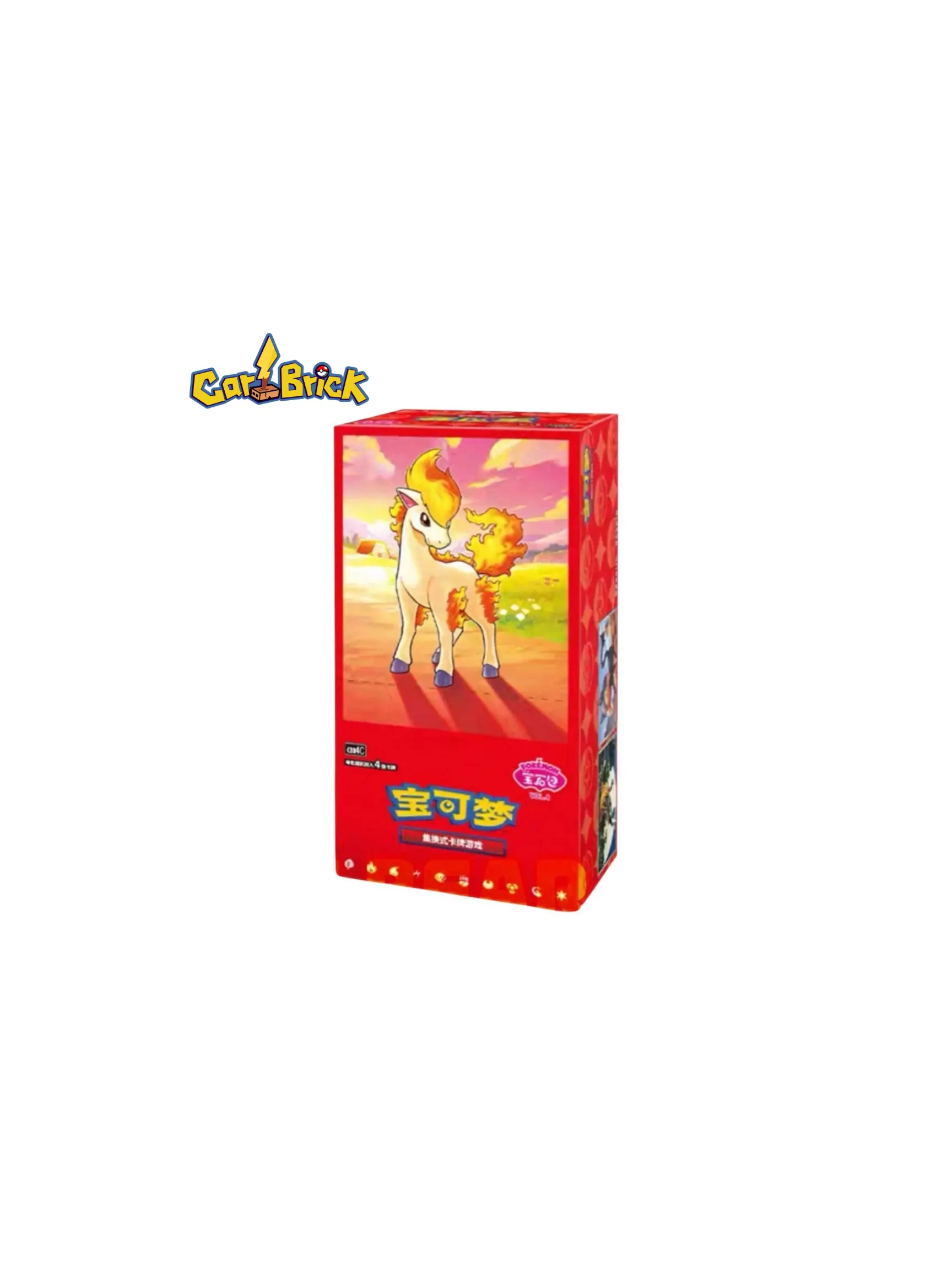 Pokemon TCG Chinese Horizons Gem Pack VOL.4 Booster Box - TikTok Shop