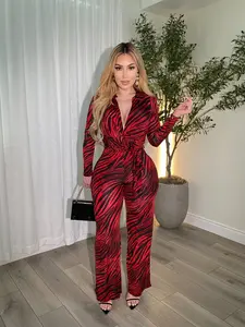 Tigres Energy Red Jumpsuit