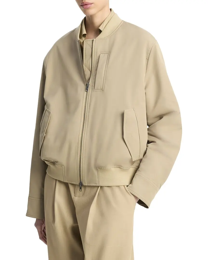 Vince Relaxed Tech Bomber Jacket Vince Relaxed Tech Bomber Jacket