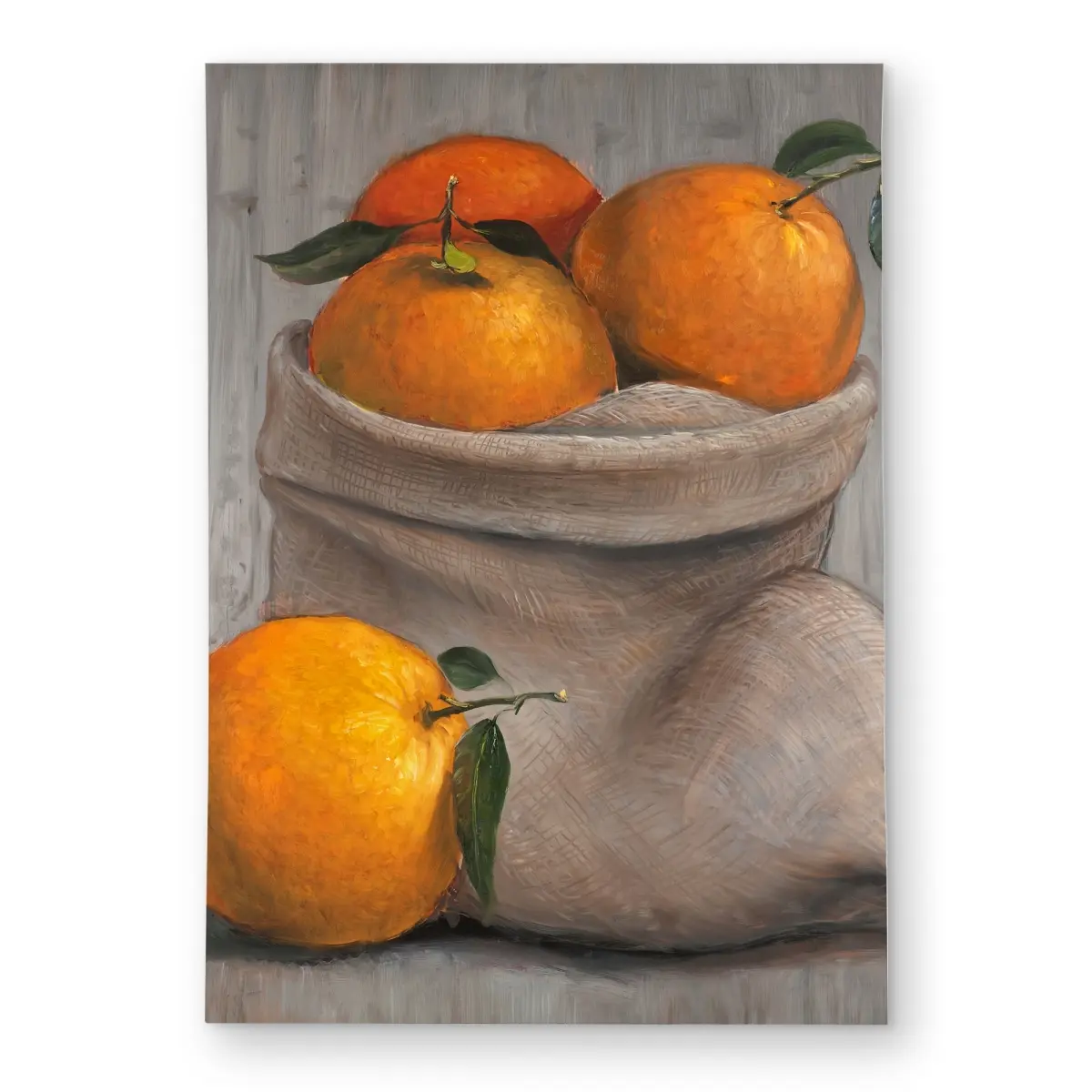360 Stand 5x7 ft Rectangular Soft Polyester Cozy Area Rug, Elegant Kitchen Floor Rug with Hyperrealist Oranges Motif Print, Exquisite Details, Indoor-Outdoor Use, Easy & Practical, Elegant Rug