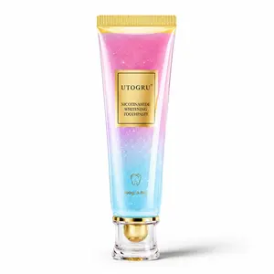 UTOGRU Niacinamide Whitening Toothpaste, Fluoride-Free, Anti-Plaque Stain Removal, Fresh Breath & Enamel-Safe Oral Care Deep Stain Removal & Gum Care for Sensitive Teeth