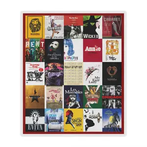 Broadway Christmas Blanket