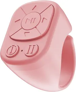 TikTok Scrolling Ring - Remote Control for TikTok, Bluetooth Page Turner Ring Scroller for iPhone iPad, Camera Shutter Short Video and Music Remote Controller, iOS Android Phone Compatible