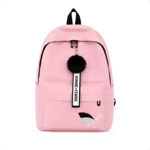 Large Capacity Casual Japanese Style Sports Backpack Zipper Simple Design for Men Women for High School College Junior Use