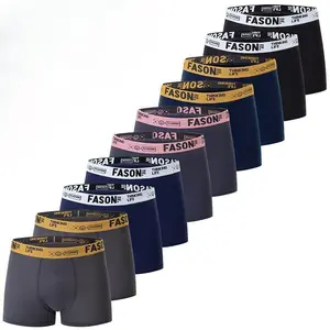 Men’s Boxer Briefs 10-Pack, Everyday Comfort Underwear Set, Practical Value Choice, Gift for Boyfriend or Husband