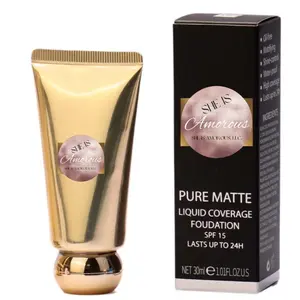 SUPERIOR BEAT 24 HOUR WATERPROOF MATTE FOUNDATION in “NATURAL GLOW” for A FLAWLESS NATURAL MATTE LOOK. 101