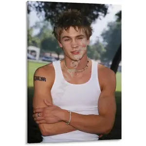 Chad Michael Murray Poster Handsome Actor Wall Art (3) Canvas for Bedroom Living Room Decor
