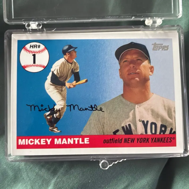 Topps 2006 Mickey Mantle #MHR1 great Condition New York Yankees
