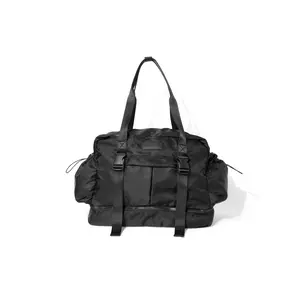 Blogilates Gym Bag - Black: Nylon & Polyester, Zipper Closure, Yoga Mat Holder