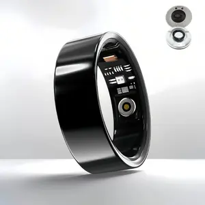 Smart Health Ring for Women Men Fitness Tracker with Heart Rate Blood Oxygen Sleep Step Tracking IP68 Waterproof for iPhone & Android No Subscription Fee