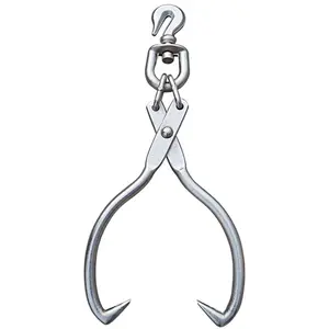Timber Tuff  20 in. Swivel Grab Skidding Tongs-Chrome
