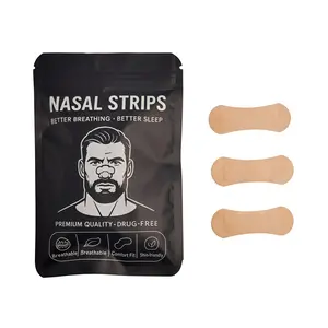 45pcs Nose Strips, Extra Strength Adhesive, Soft & Flexible, Comfortable Fit, Unscented, Gentle for Night Use, Workouts & Daily Use