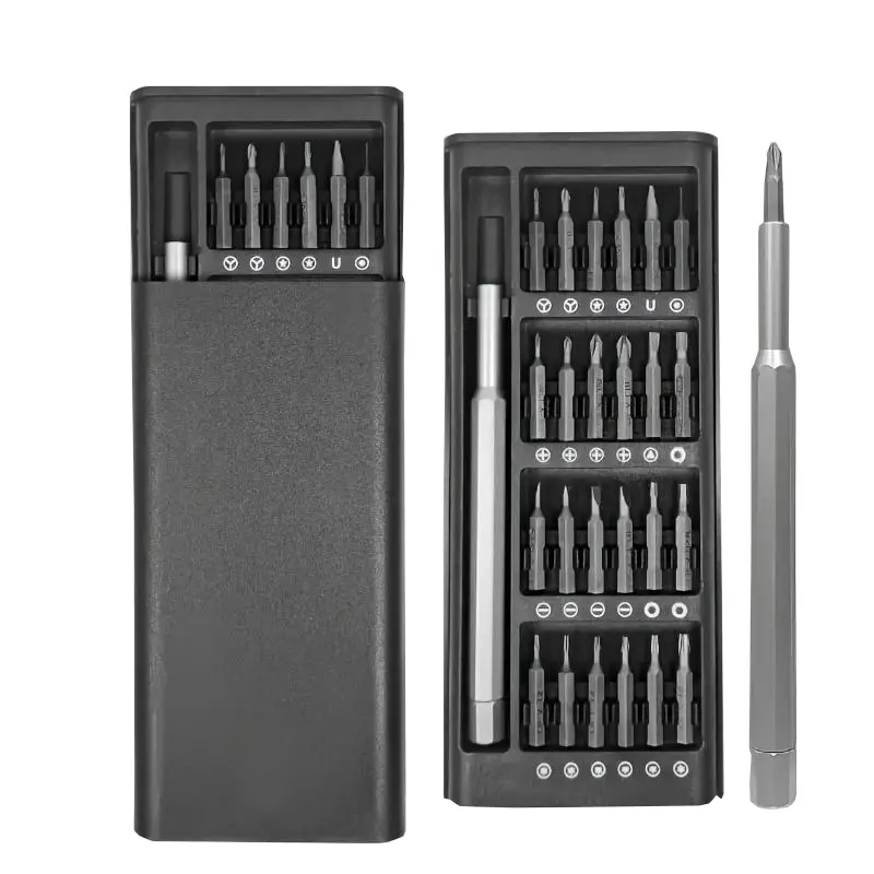 25 in 1 Magnetic Precision Screwdriver Set, Portable Multifunctional Repair Tool, with Various Screw Heads and Replaceable Screwdriver Bits for Phone & Tablet Disassembly, Multipurpose Screwdriver, Multipurpose Screwdriver Kit, Magnetic Screwdriver Tools