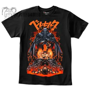 Guts Berserk, Anime Inspired ,Berserk,Anime Gift,Berserk,new UNISEX T-Shirt 100 Cotton  L834 DRU