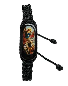 St Michael Knotted Rope Bracelet