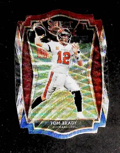 2020 Panini Select #101 Tom Brady Maroon Prizm Die Cut  Buccaneers PYP1256