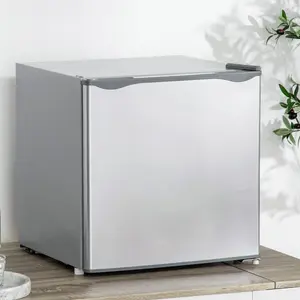 1.1 Cu.Ft Countertop Compact Upright Mini Freezer with Removable Shelves, Gray Camp Kitchen Cooler for Camping, Hiking (Sports & Outdoor Gear)