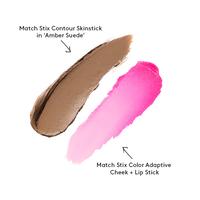 Amber Suede + Strawberry Pop