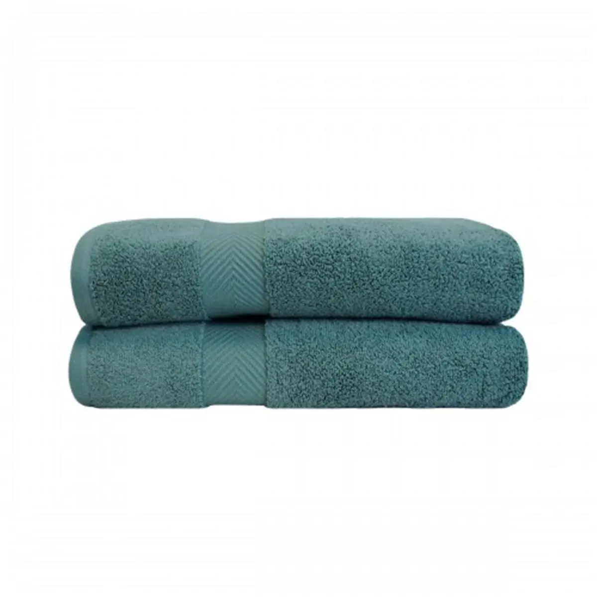 212 MAIN Superior ZT 0-Twist Cotton Bathroom Towel Set - Jade, 2-Piece Hangable Decorative Towels with Hanging Hook, Super Absorbent, Super Absorbent Towel