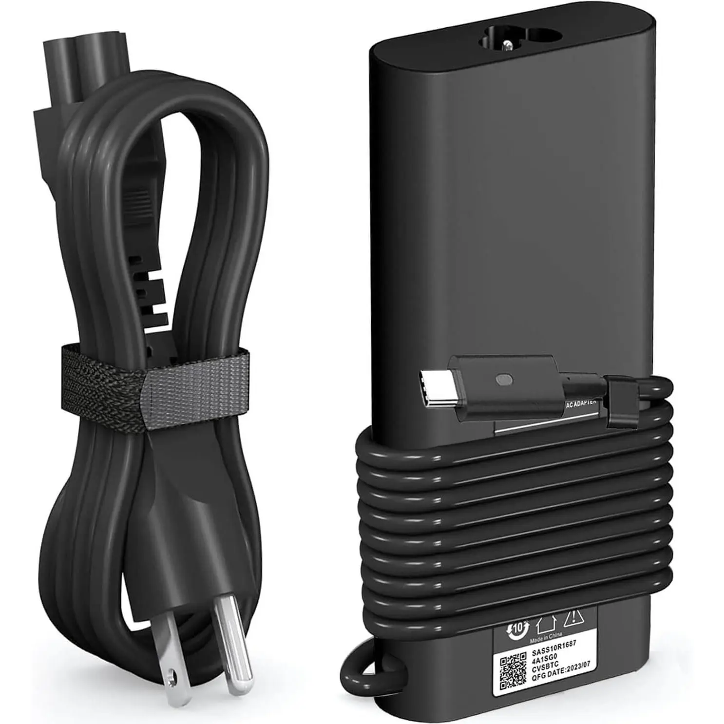 130W USB C Laptop Charger Compatible with  Laptop Charger Type C Slim AC Power Cord - Precision 5550 5560 5570 5750 3560 XPS 15 9500 9575, XPS 17, Latitude 7410 7310 USB C