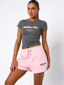 Cute Baby Tee White Fox Shirt, Offstage Crop Top Shirt, Stellar Shirt