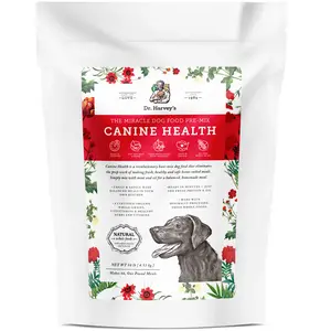 Dr. Harvey's Canine Health Miracle Dog Food, Human Grade Dehydrated Base Mix for Dogs with 9 Vegetables and 6 Organic Whole Grains