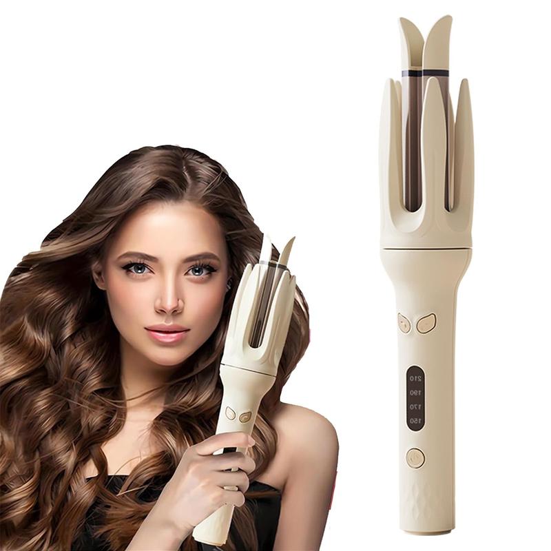 Automatic Hair Curling Iron, 28mm Barrel Hair Curler With 4 Temperature ...