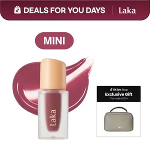 [Laka] Mini Fruity Glam Tint — Glossy Lip Tint with a Lightweight, Non-Sticky Feel, Available in 49 Shades