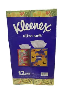 Kleenex Ultra Soft Facial Tissue, 3-ply, 85-count, 12-pack