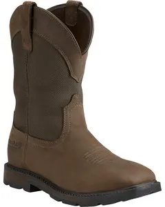 Ariat Men's Groundbreaker Waterproof Western Work Boot Steel Toe - 10015196