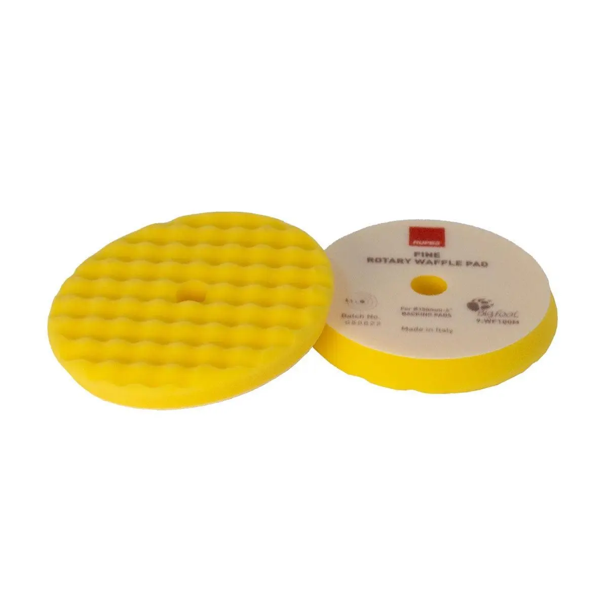 RUPES [WAFFLE FINE] Polishing Foam Pad for Rotary Polishers