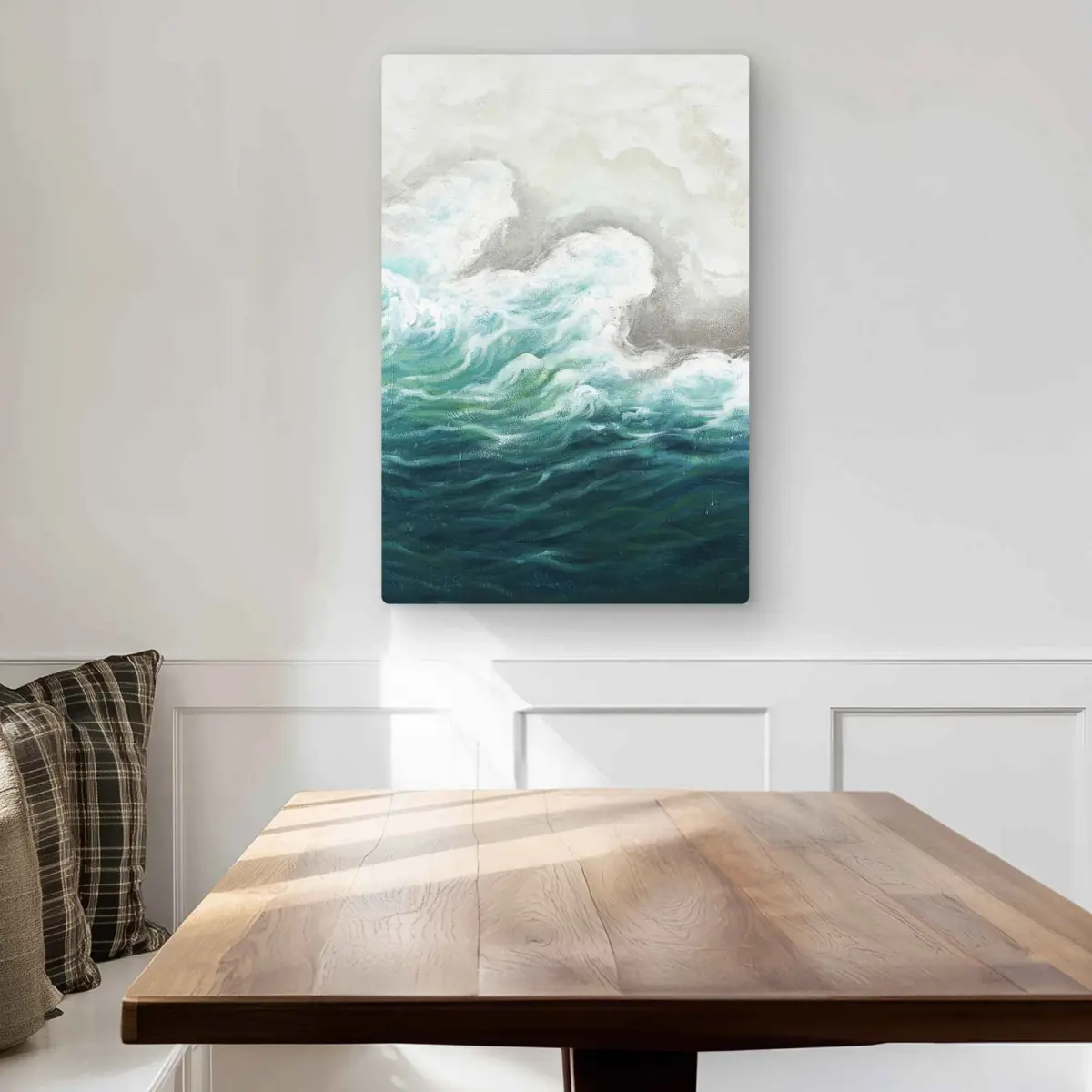 Begin Home Decor C1MP2030RD0ZJ2 20 x 30 in. Seaside - Blue Marine Metal Print Wall Art for Home Decor - Ocean Art